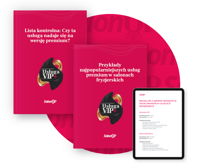 Zawartość kursu Usługa VIP dla salonów fryzjerskich